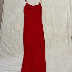 Wilfred Red Maxi Dress